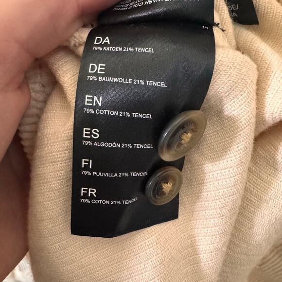 Kuhl Tallula Cord Button Up Shirt in "Sea Salt" Cream Style 8244 Size XL - Picture 13 of 14